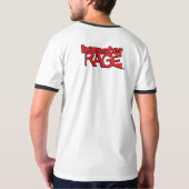 T-shirt Flirt de rage de hamster (Dos)