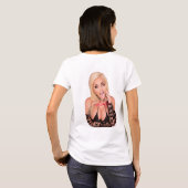 T-shirt Flirty blonde Thunder_Cove (Dos entier)