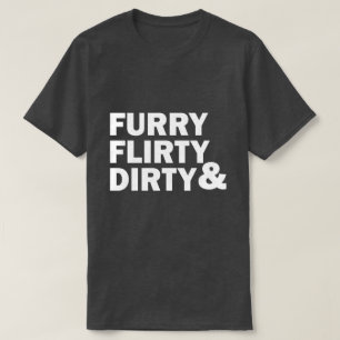 T-SHIRT FLIRTY ET SALE VELUS