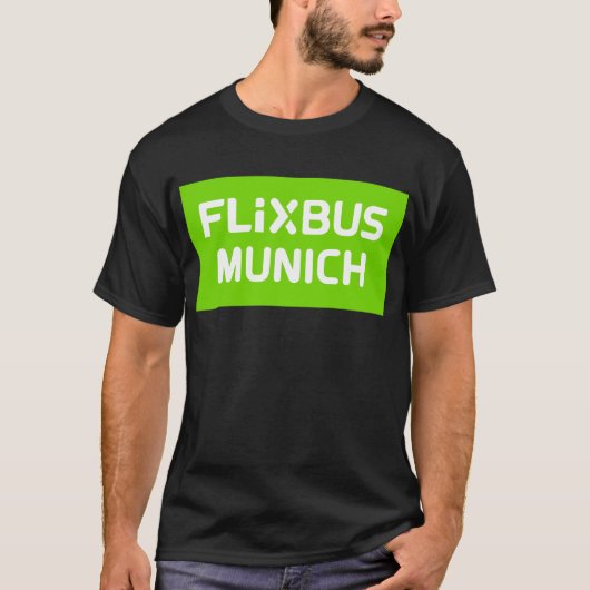 T-shirt Flixbus Munich (Devant)