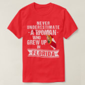 T-shirt Flo Grown Design pour les femmes Native Floride (Design devant)
