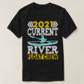 T-shirt Float Trip 2021 Current River Float Crew Float The (Design devant)