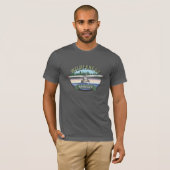T-shirt Floatplane Aviation Wilderness Adventure (Devant entier)