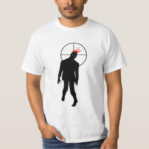 T-shirt floc de zombi