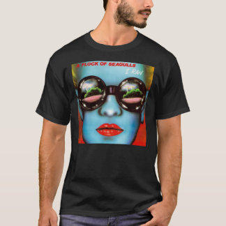 T-shirt Flocon de mouettes " ; I Ran" ; T-Shir cla