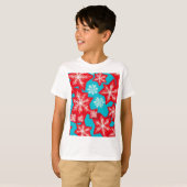 T-shirt Flocon de neige (Devant entier)