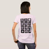 T-shirt Flocon de neige (Dos entier)