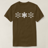T-shirt Flocon de neige (Design devant)