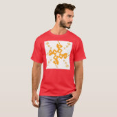 T-shirt Flocon de neige 1 de roche (Devant entier)