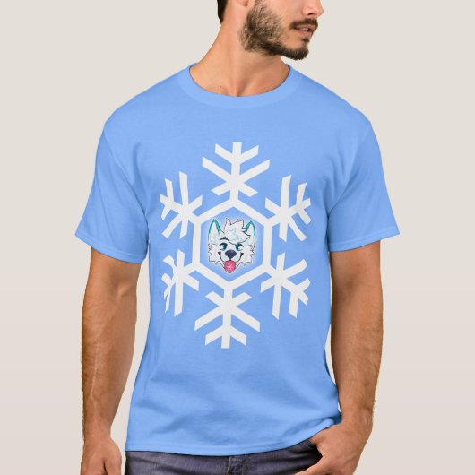 T-shirt Flocon de neige Fröst (Devant)