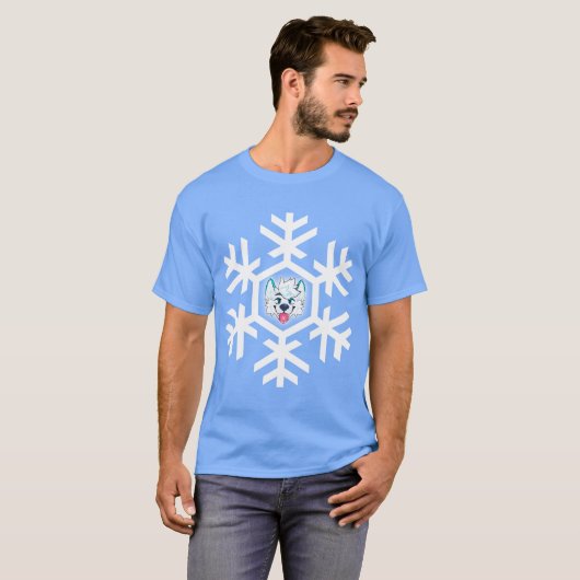 T-shirt Flocon de neige Fröst (Devant entier)