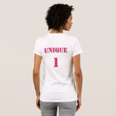 T-shirt Flocon de neige unique (Dos entier)