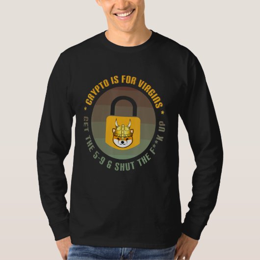 T-shirt Floki Inu meme Cryptomonnaie Drôle Crypto est pour (Devant)