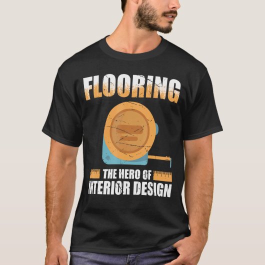 T-shirt Flooring Installer For Prossional Installer Carpet (Devant)