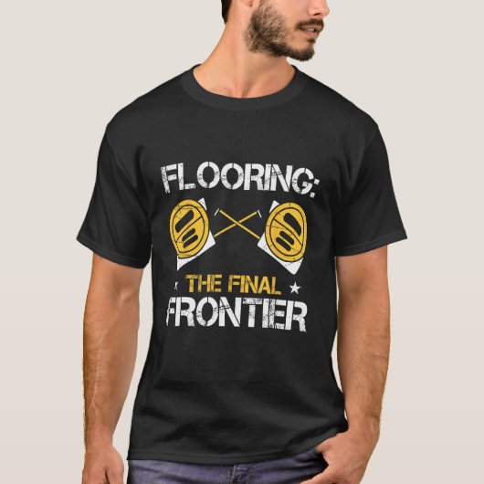 T-shirt Flooring Installer For Prossional Installer Carpet (Devant)