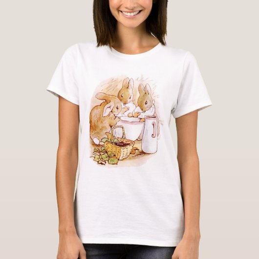 T-shirt Flopsy Et Cottontail Beatrix Potter (Devant)