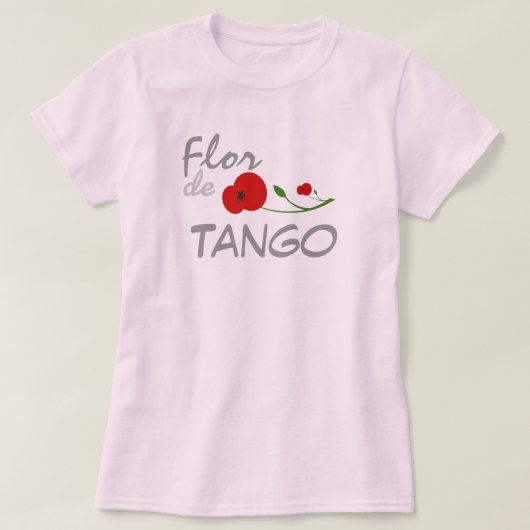 T-shirt Flor de Tango (Design devant)