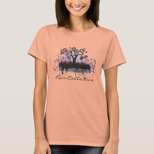 T-shirt floraison printanière (Devant)