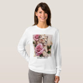 T-shirt "Floraison Royale" (Devant entier)