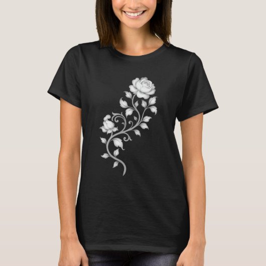 T-Shirt floral (Devant)