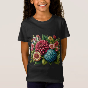 T-Shirt Floral Bliss - Femmes dynamiques inspirées par la 
