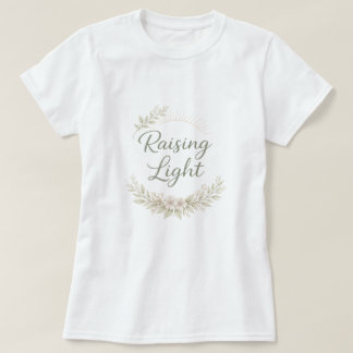 T-shirt Floral design quotes AI art 