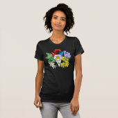 T-shirt Floral Etoile de l'Est (Devant entier)