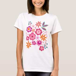 T-shirt Floral Femme