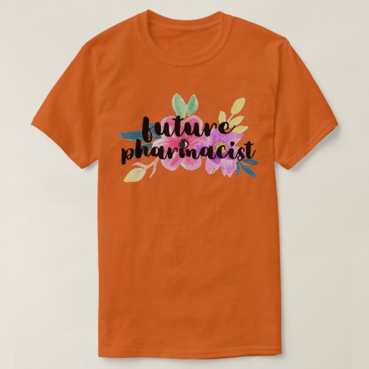 T-shirt Floral Future Pharmist (Design devant)