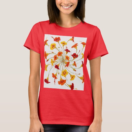 T-shirt Floral harmony (Devant)