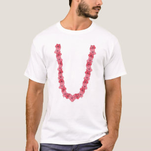T-shirt Floral Hawaiian Flower Chain Tropical Summer Vibes