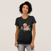 T-shirt Floral Labrador Retriever (Devant entier)
