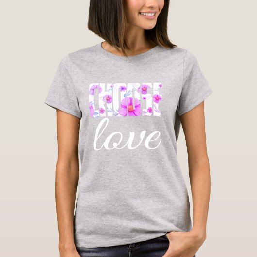 T-shirt Floral Love (Devant)