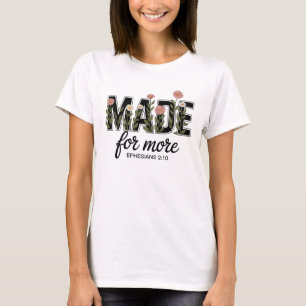 T-shirt Floral Made for More Chrétien