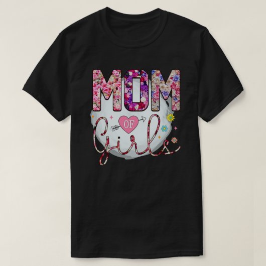 T-shirt Floral Mama 9 (Design devant)