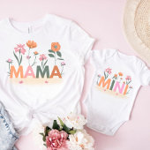 T-shirt Floral Matching maman fille