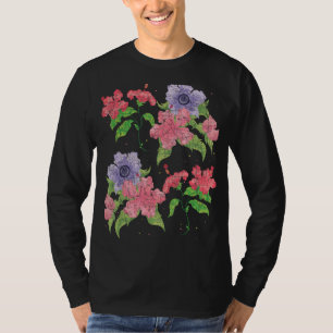 T-shirt Floral Nature jardiner Jardin Fleurs fleuris Bota