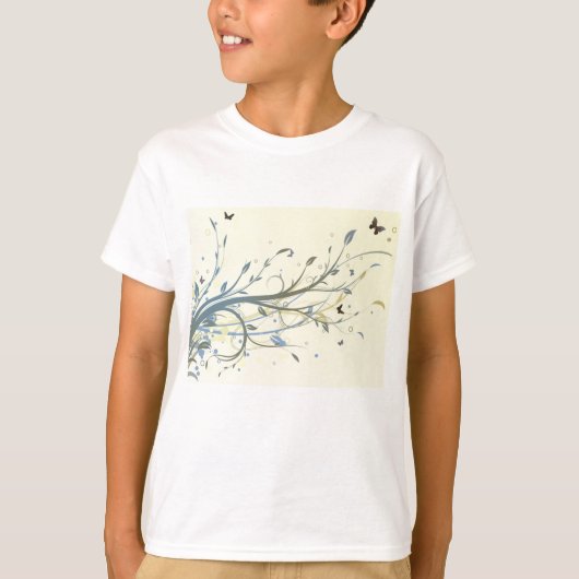 T-shirt Floral papillon (Devant)