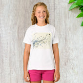 T-shirt Floral papillon