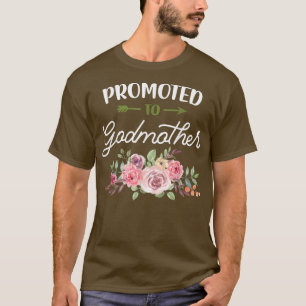 T-shirt Floral Promu Godmère Grossesse Faire-part B