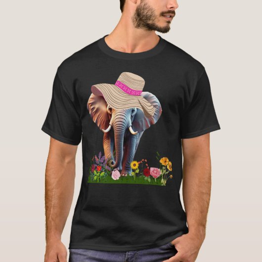 T-shirt Floral Safari Diva (Devant)