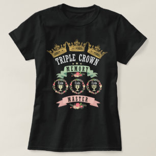 T-shirt Floral Triple Crown CC Conversations Mémoire Maste