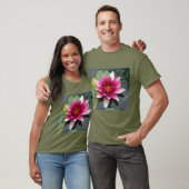 T-shirt Floral Wallpaper Aesthetic Tee (Unisexe)