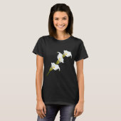T-shirt Flore blanche Calla Lilly (Devant entier)