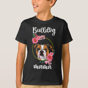 T-shirt Flore Bulldog Mama