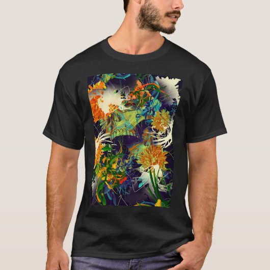 T-shirt Flore de crâne (Devant)