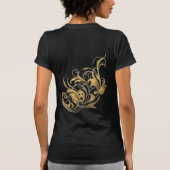 T-shirt Flore décorative antique (Dos)