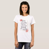 T-shirt Flore Inspiration Bible Verse (Devant entier)