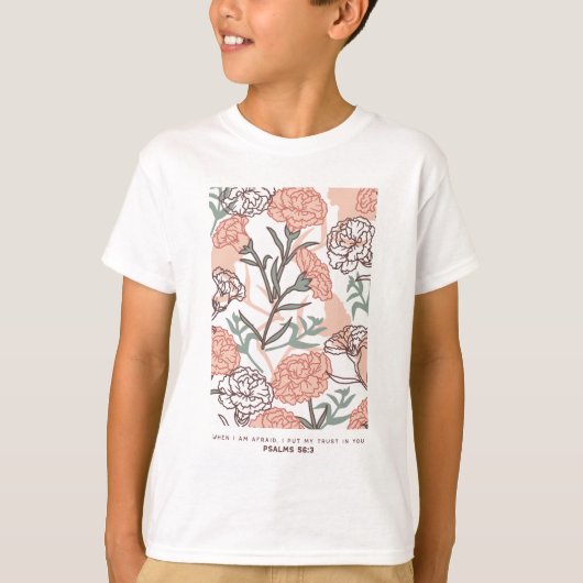 T-shirt Flore inspirée par la nature : Motif de fleurs de (Devant)