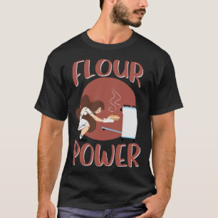 T-shirt Flore Pie Pouvoir Faire Chef Professionnel Et Bake